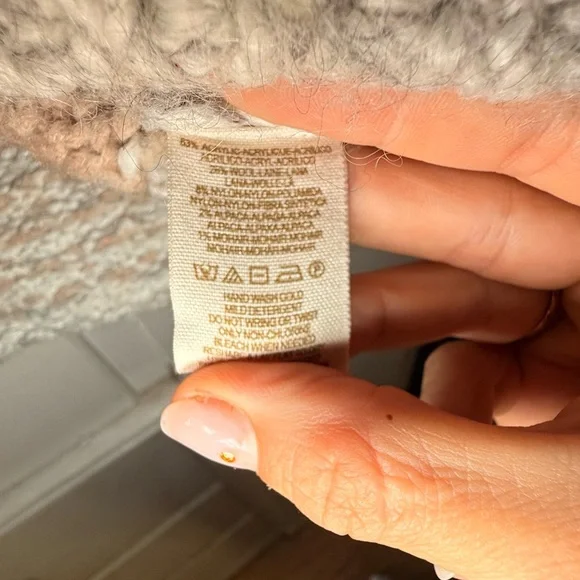 FREEPEOPLE fair isle cropped sweater size Medium women’s - Picture 4 of 6